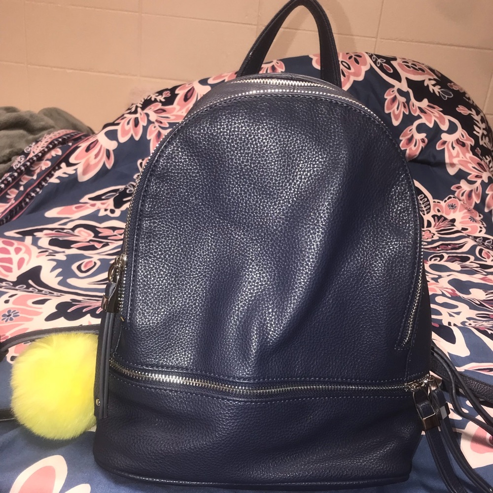 Blue backpack